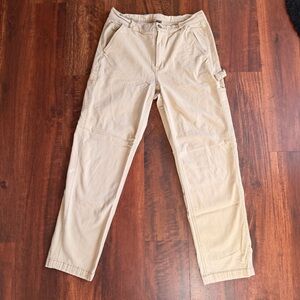 American Eagle Outfitters Men's Beige Cargo Pants